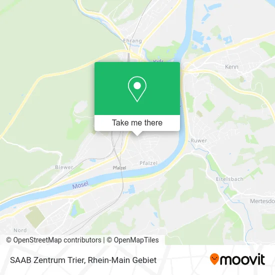 Карта SAAB Zentrum Trier