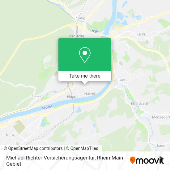 Карта Michael Richter Versicherungsagentur