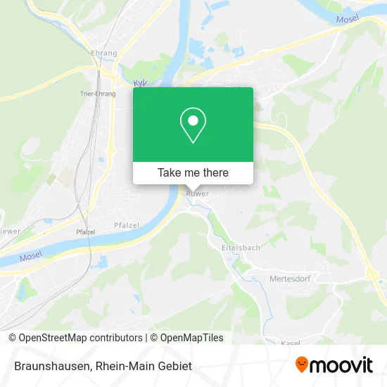 Карта Braunshausen