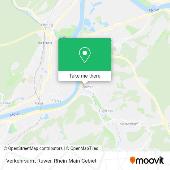 Карта Verkehrsamt Ruwer