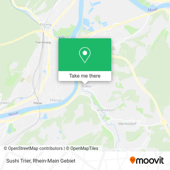 Карта Sushi Trier