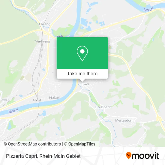 Карта Pizzeria Capri