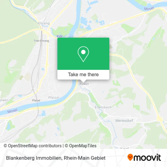 Карта Blankenberg Immobilien