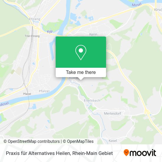 Карта Praxis für Alternatives Heilen