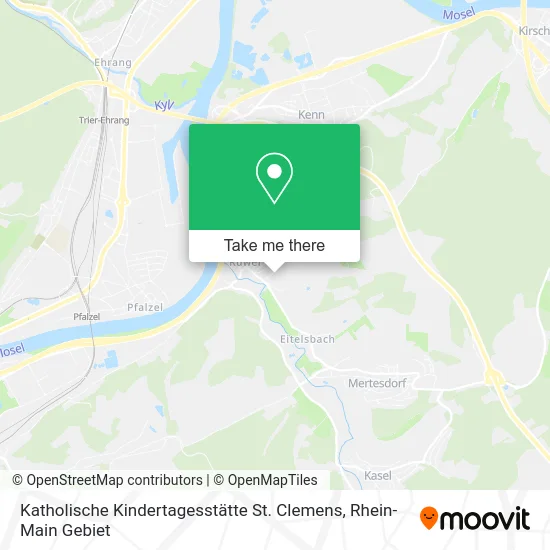 Карта Katholische Kindertagesstätte St. Clemens
