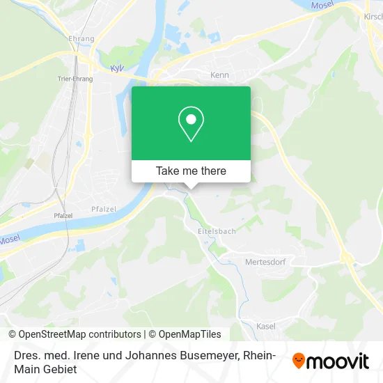 Карта Dres. med. Irene und Johannes Busemeyer