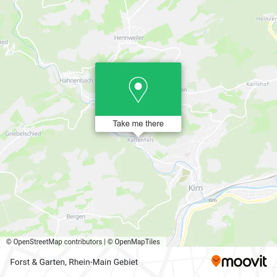 Карта Forst & Garten