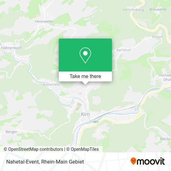 Карта Nahetal-Event