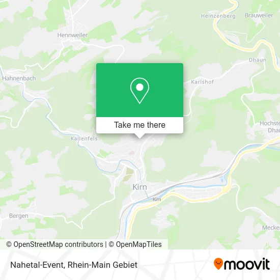 Карта Nahetal-Event