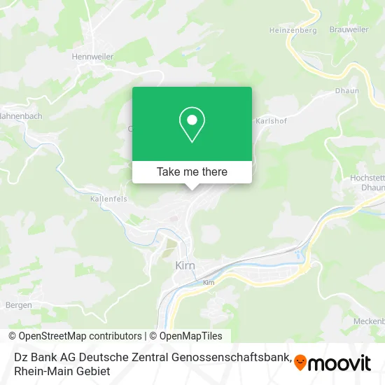 Карта Dz Bank AG Deutsche Zentral Genossenschaftsbank