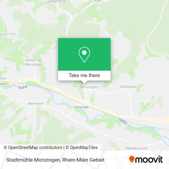 Карта Stadtmühle Monzingen