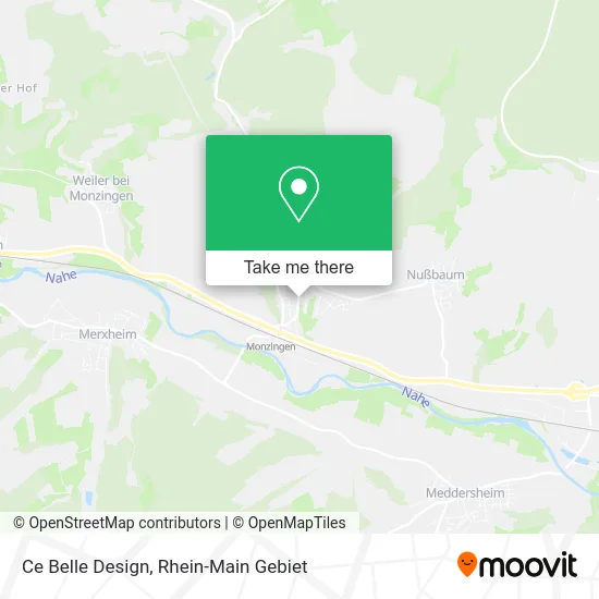 Ce Belle Design map