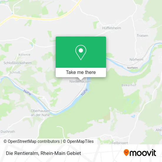 Карта Die Rentieralm