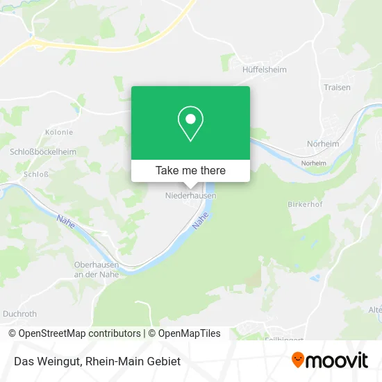 Карта Das Weingut