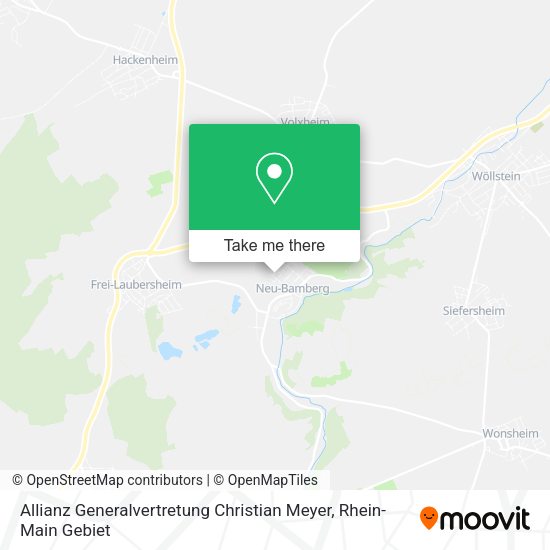 Карта Allianz Generalvertretung Christian Meyer