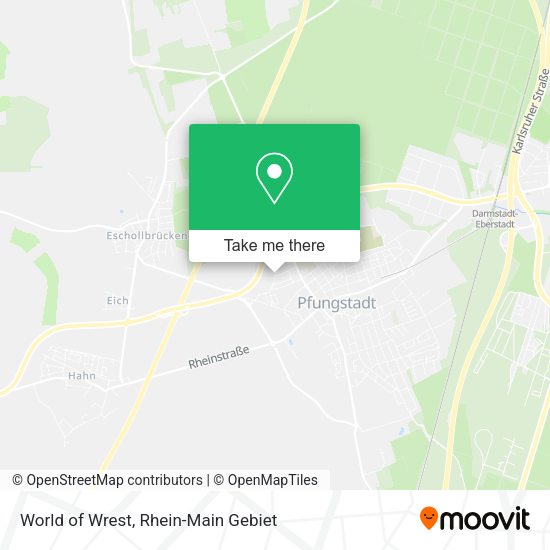 Карта World of Wrest
