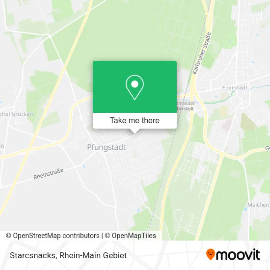 Карта Starcsnacks