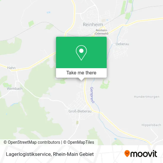 Карта Lagerlogistikservice