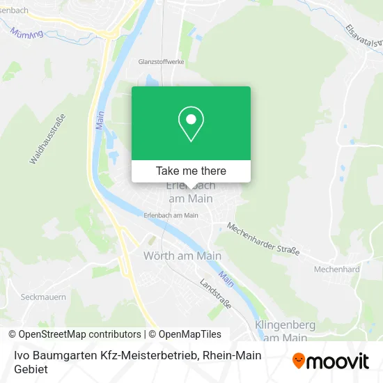 Карта Ivo Baumgarten Kfz-Meisterbetrieb