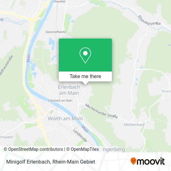 Карта Minigolf Erlenbach