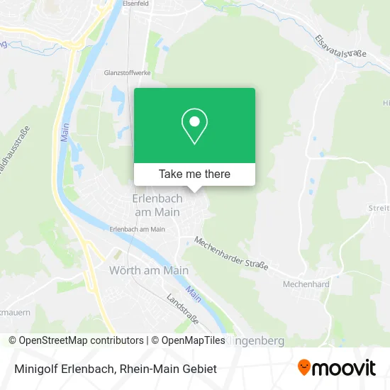 Карта Minigolf Erlenbach