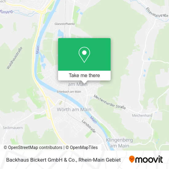 Карта Backhaus Bickert GmbH & Co.