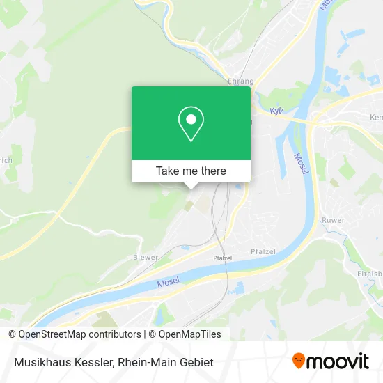 Musikhaus Kessler map