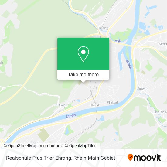 Карта Realschule Plus Trier Ehrang