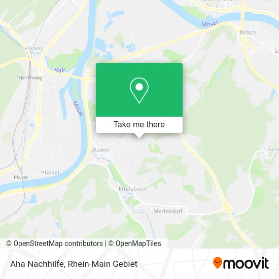 Карта Aha Nachhilfe