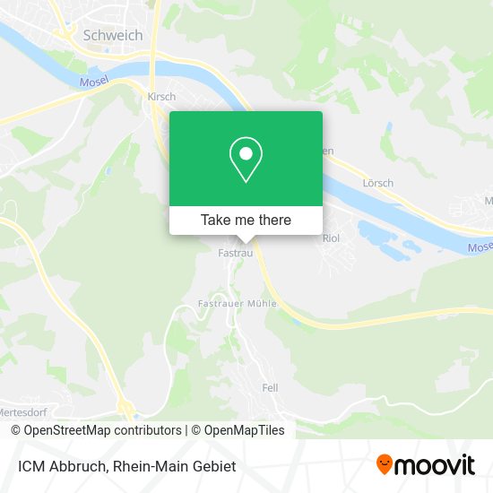 Карта ICM Abbruch