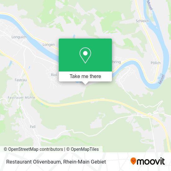 Карта Restaurant Olivenbaum
