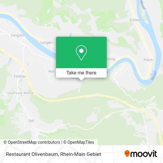 Карта Restaurant Olivenbaum
