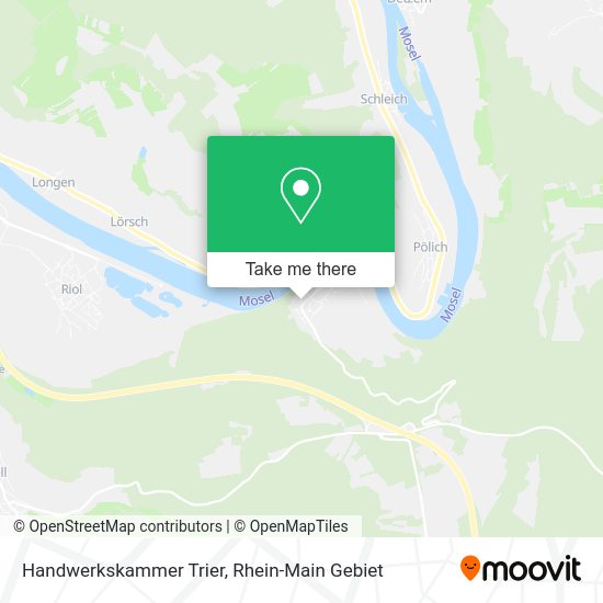 Карта Handwerkskammer Trier