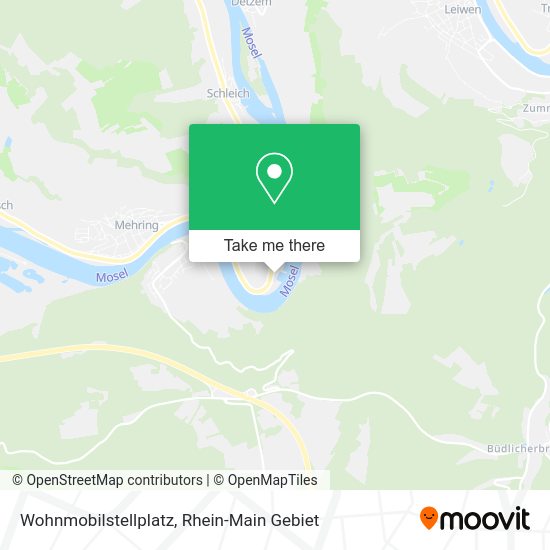 Карта Wohnmobilstellplatz