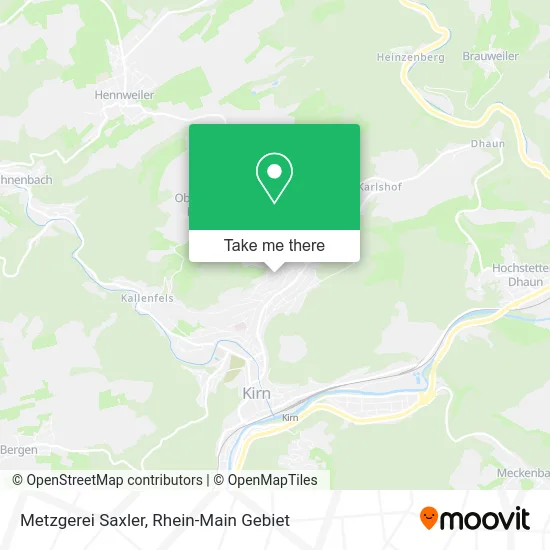 Карта Metzgerei Saxler