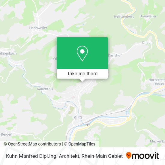 Kuhn Manfred Dipl.Ing. Architekt map