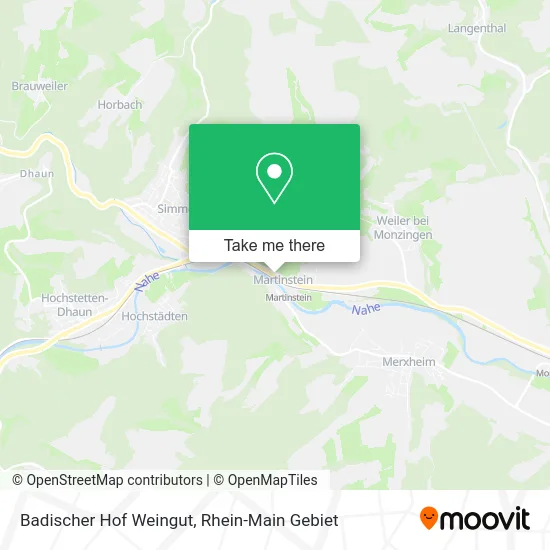 Карта Badischer Hof Weingut