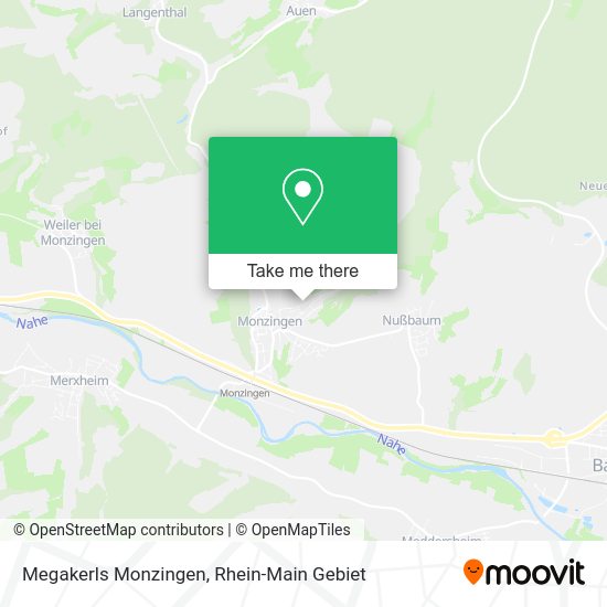 Карта Megakerls Monzingen