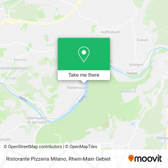 Карта Ristorante Pizzeria Milano