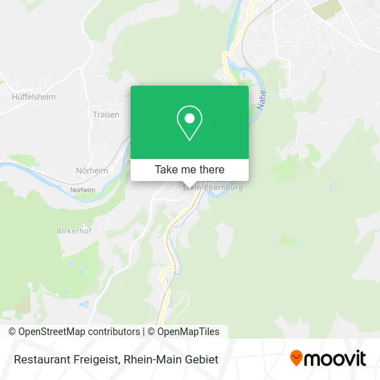 Карта Restaurant Freigeist