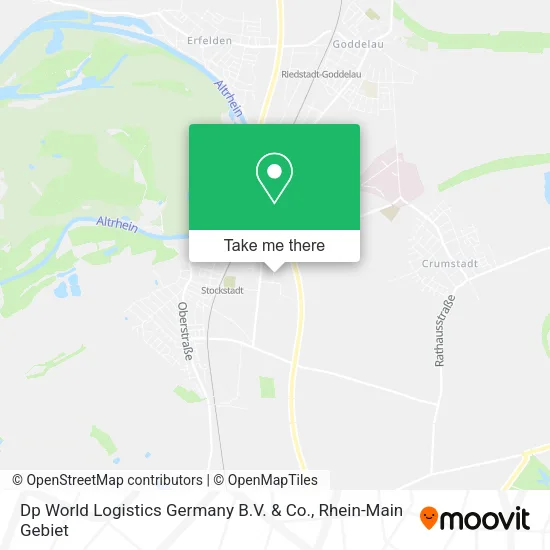 Карта Dp World Logistics Germany B.V. & Co.