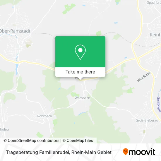 Карта Trageberatung Familienrudel