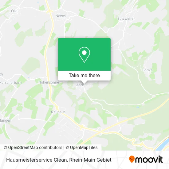 Карта Hausmeisterservice Clean