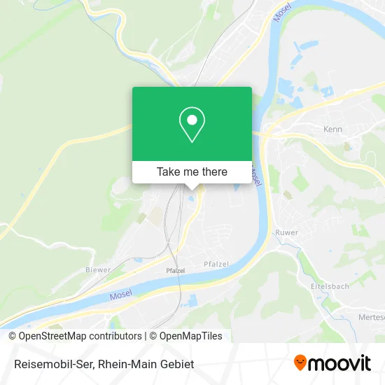 Карта Reisemobil-Ser