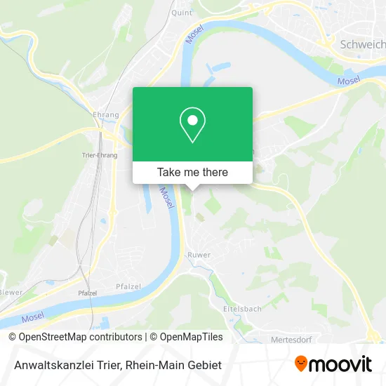 Карта Anwaltskanzlei Trier