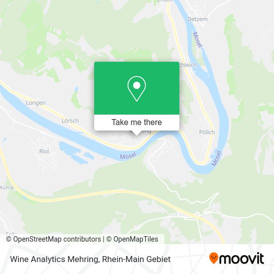 Карта Wine Analytics Mehring