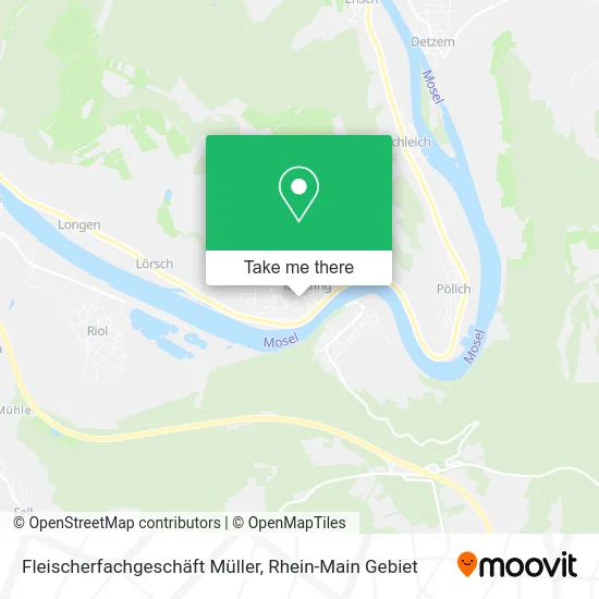 Карта Fleischerfachgeschäft Müller