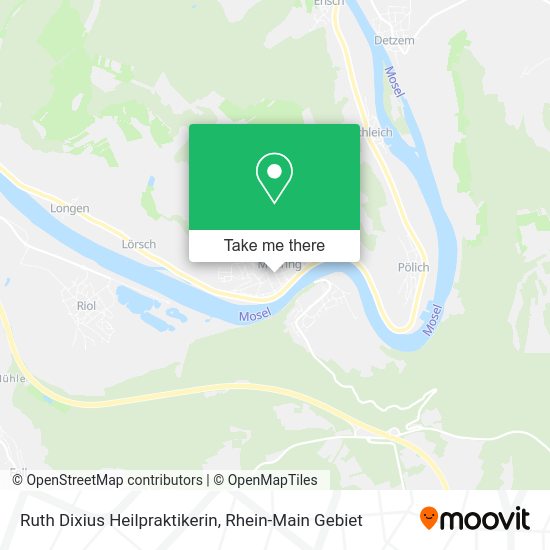 Карта Ruth Dixius Heilpraktikerin