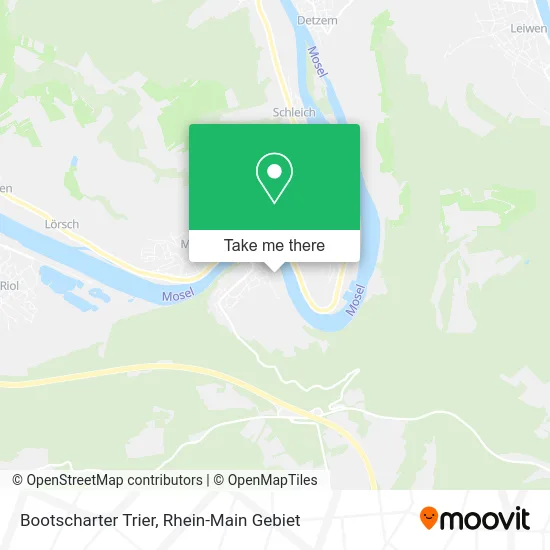 Карта Bootscharter Trier