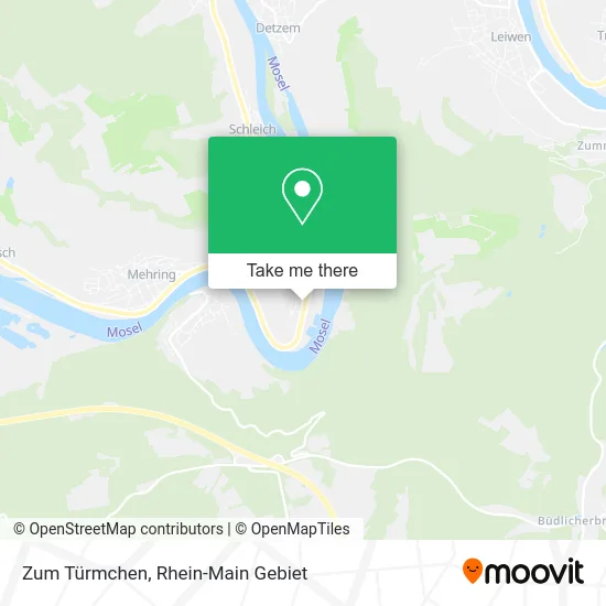 Карта Zum Türmchen